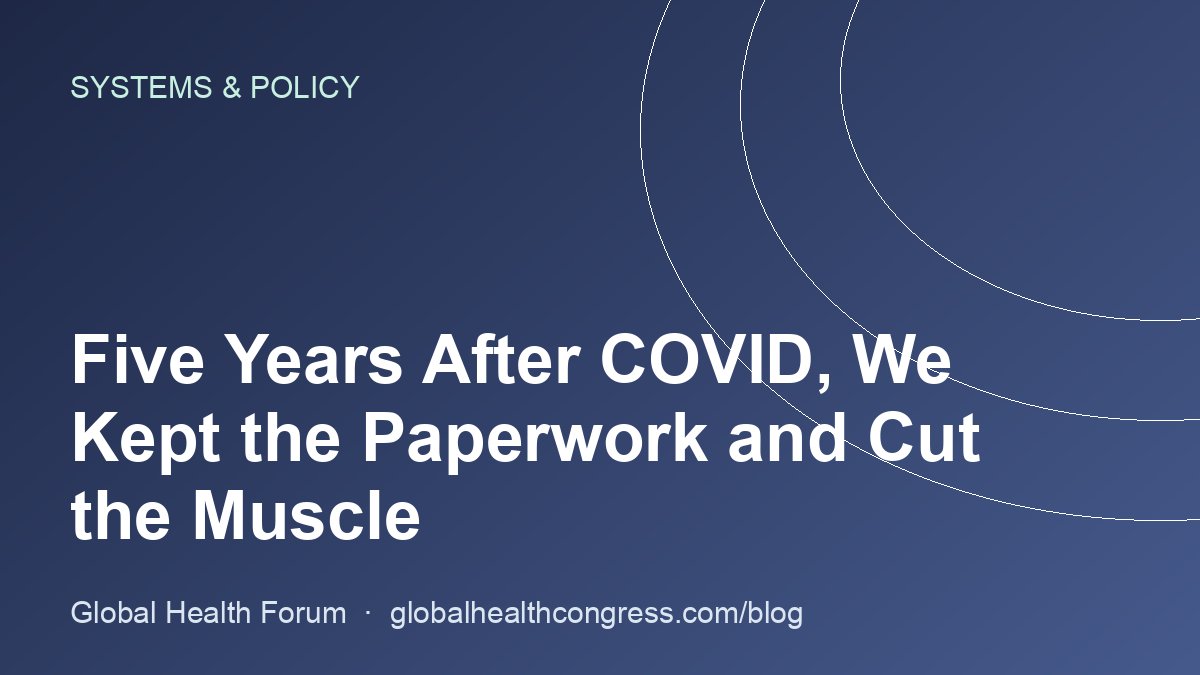 Five Years After COVID, We Kept the Paperwork and Cut the Muscle