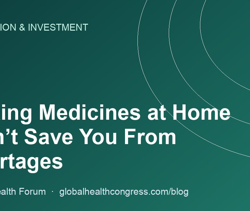 Making Medicines at Home Won’t Save You From Shortages