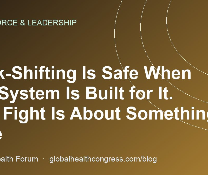 Task-Shifting Is Safe When the System Is Built for It. The Fight Is About Something Else
