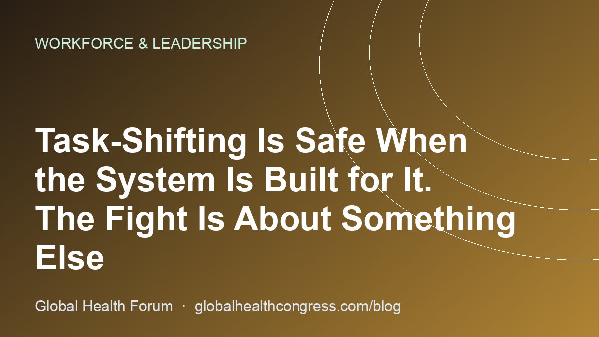 Task-Shifting Is Safe When the System Is Built for It. The Fight Is About Something Else