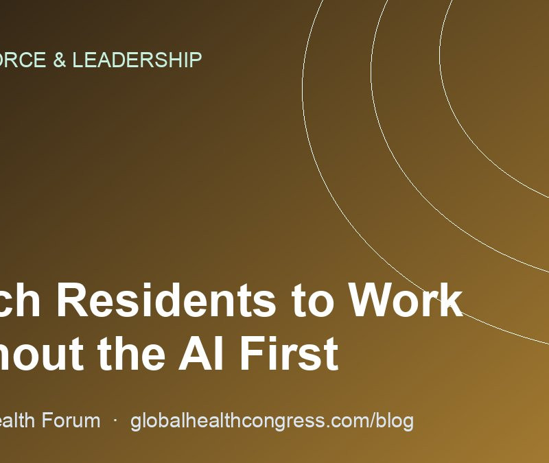 Teach Residents to Work Without the AI First