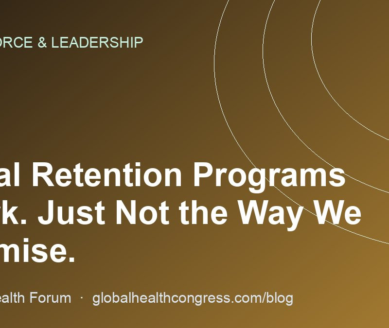 Rural Retention Programs Work. Just Not the Way We Promise.