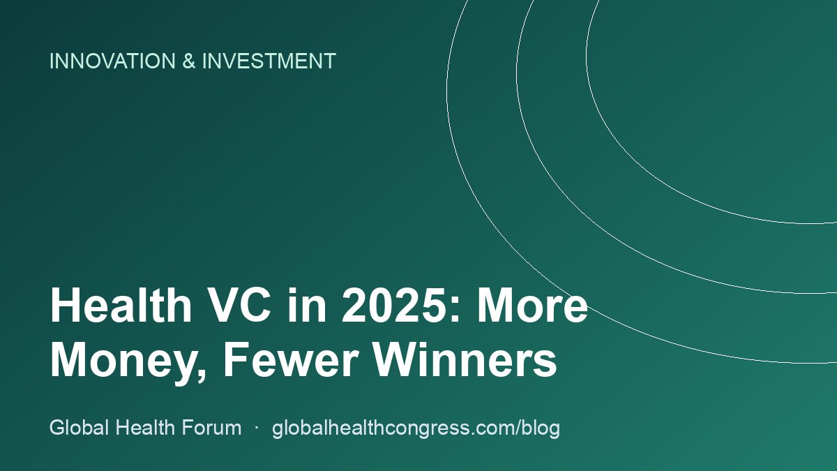 Health VC in 2025: More Money, Fewer Winners