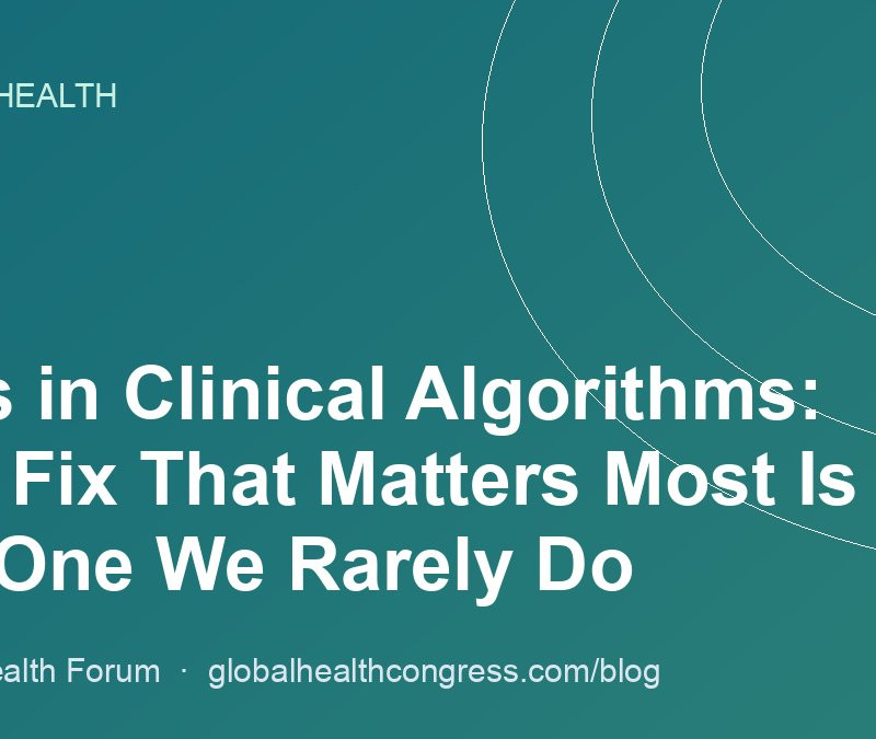 Bias in Clinical Algorithms: The Fix That Matters Most Is the One We Rarely Do