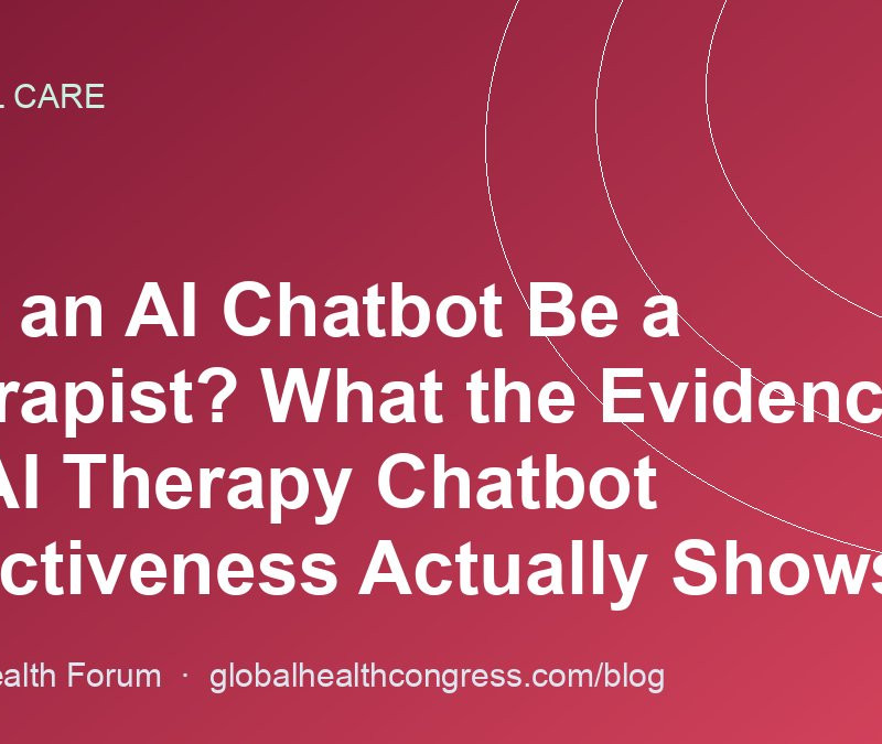 Can an AI Chatbot Be a Therapist? What the Evidence on AI Therapy Chatbot Effectiveness Actually Shows