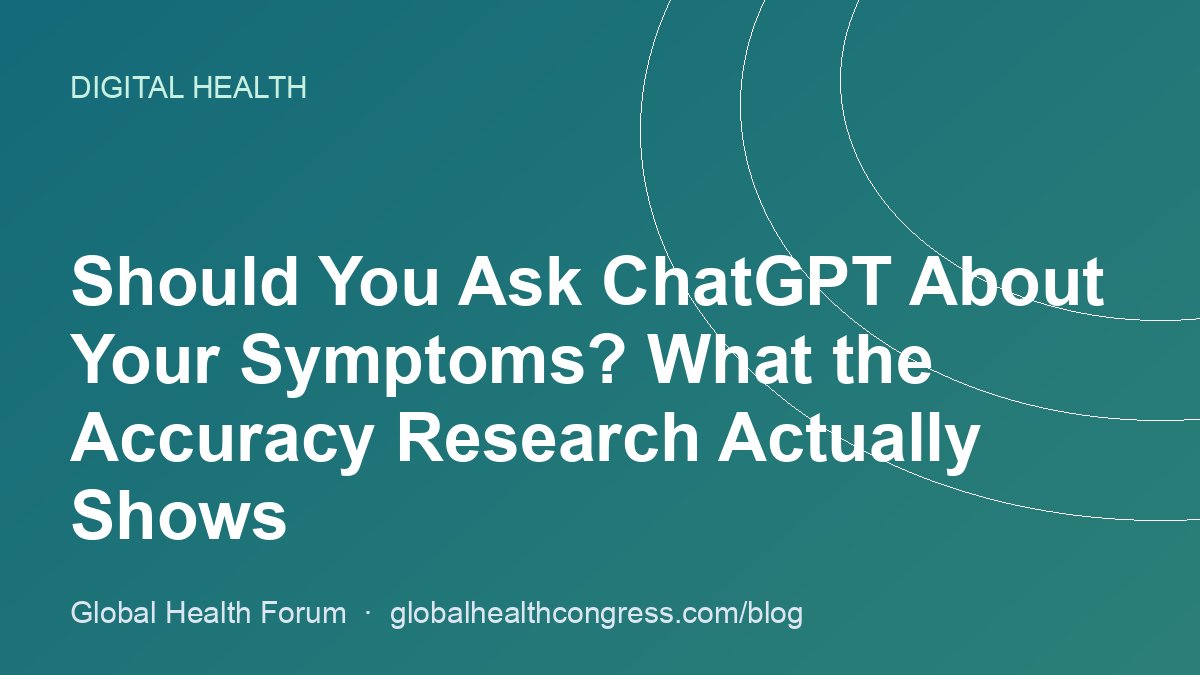 Should You Ask ChatGPT About Your Symptoms? What the Accuracy Research Actually Shows