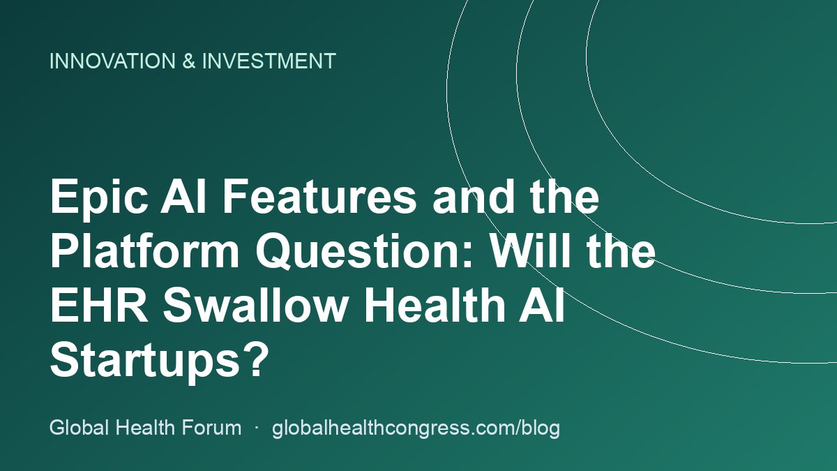 Epic AI Features and the Platform Question: Will the EHR Swallow Health AI Startups?