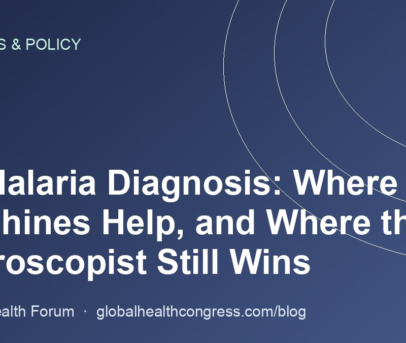 AI Malaria Diagnosis: Where Machines Help, and Where the Microscopist Still Wins