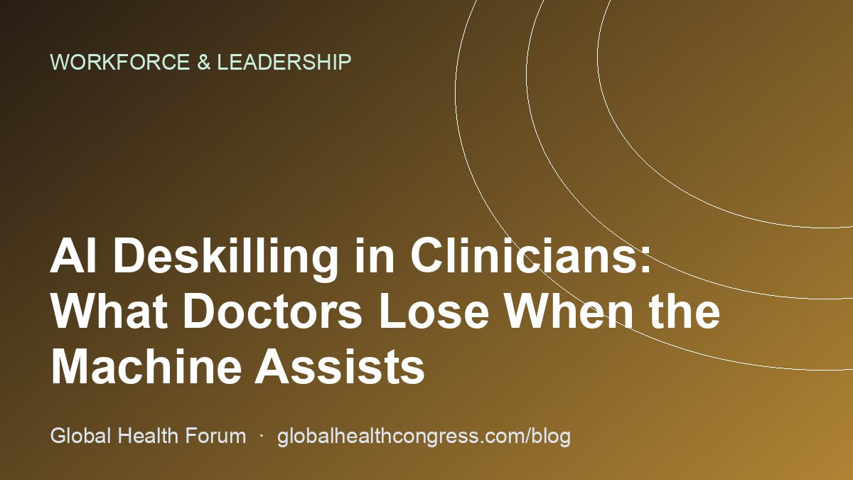 AI Deskilling in Clinicians: What Doctors Lose When the Machine Assists