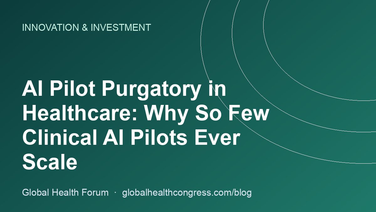 AI Pilot Purgatory in Healthcare: Why So Few Clinical AI Pilots Ever Scale
