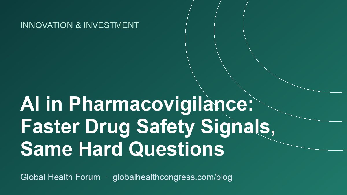 AI in Pharmacovigilance: Faster Drug Safety Signals, Same Hard Questions
