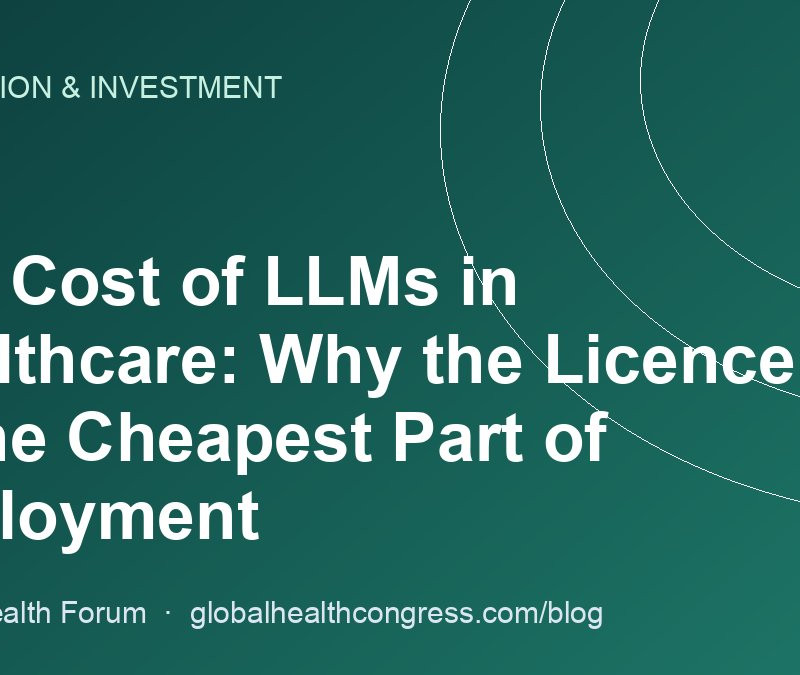 The Cost of LLMs in Healthcare: Why the Licence Is the Cheapest Part of Deployment