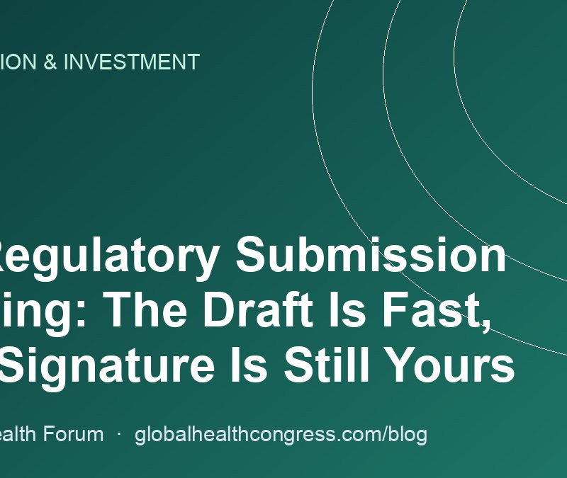 AI Regulatory Submission Writing: The Draft Is Fast, the Signature Is Still Yours