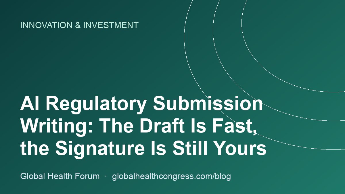 AI Regulatory Submission Writing: The Draft Is Fast, the Signature Is Still Yours
