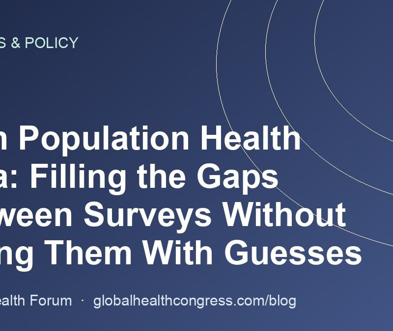 AI in Population Health Data: Filling the Gaps Between Surveys Without Filling Them With Guesses