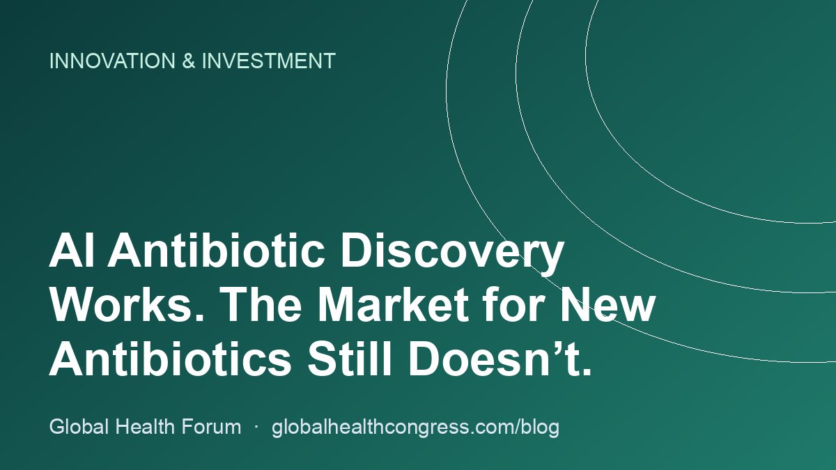 AI Antibiotic Discovery Works. The Market for New Antibiotics Still Doesn’t.
