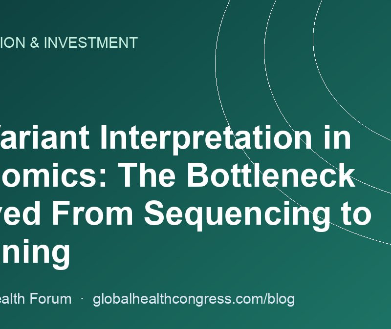 AI Variant Interpretation in Genomics: The Bottleneck Moved From Sequencing to Meaning