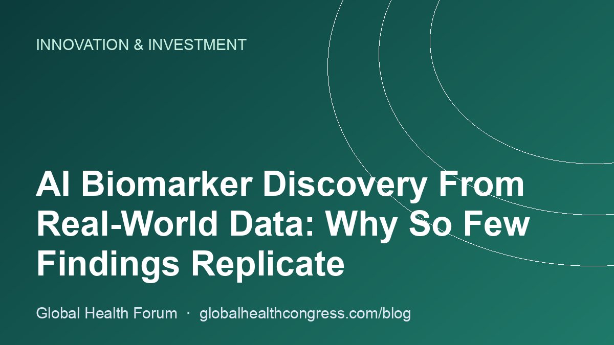 AI Biomarker Discovery From Real-World Data: Why So Few Findings Replicate